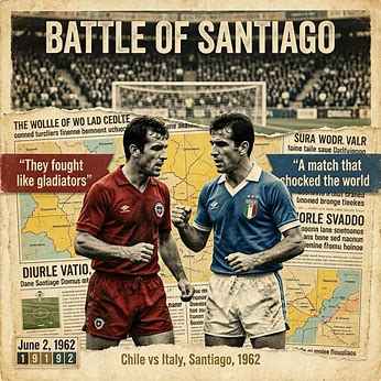 'Battle of Santiago 1962 FIFA World Cup Quotes"