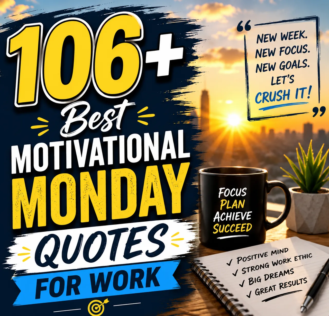 "Best Motivational Monday Quotes for Work "