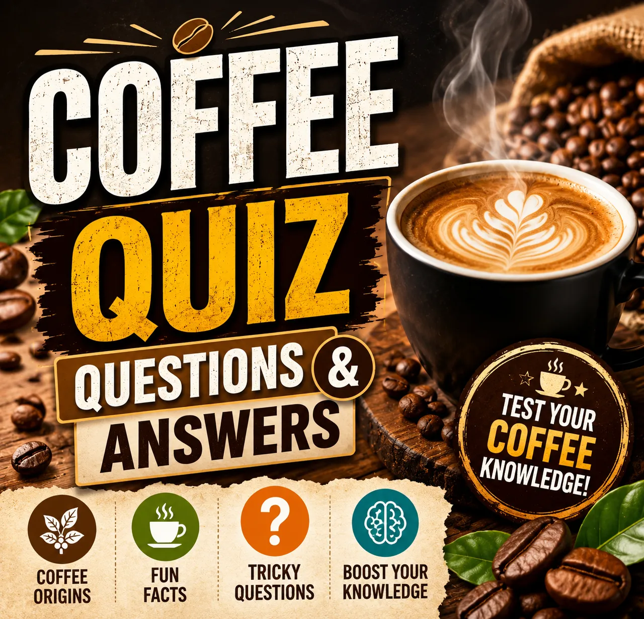 "Fun Coffee Quiz Questions and Answers"