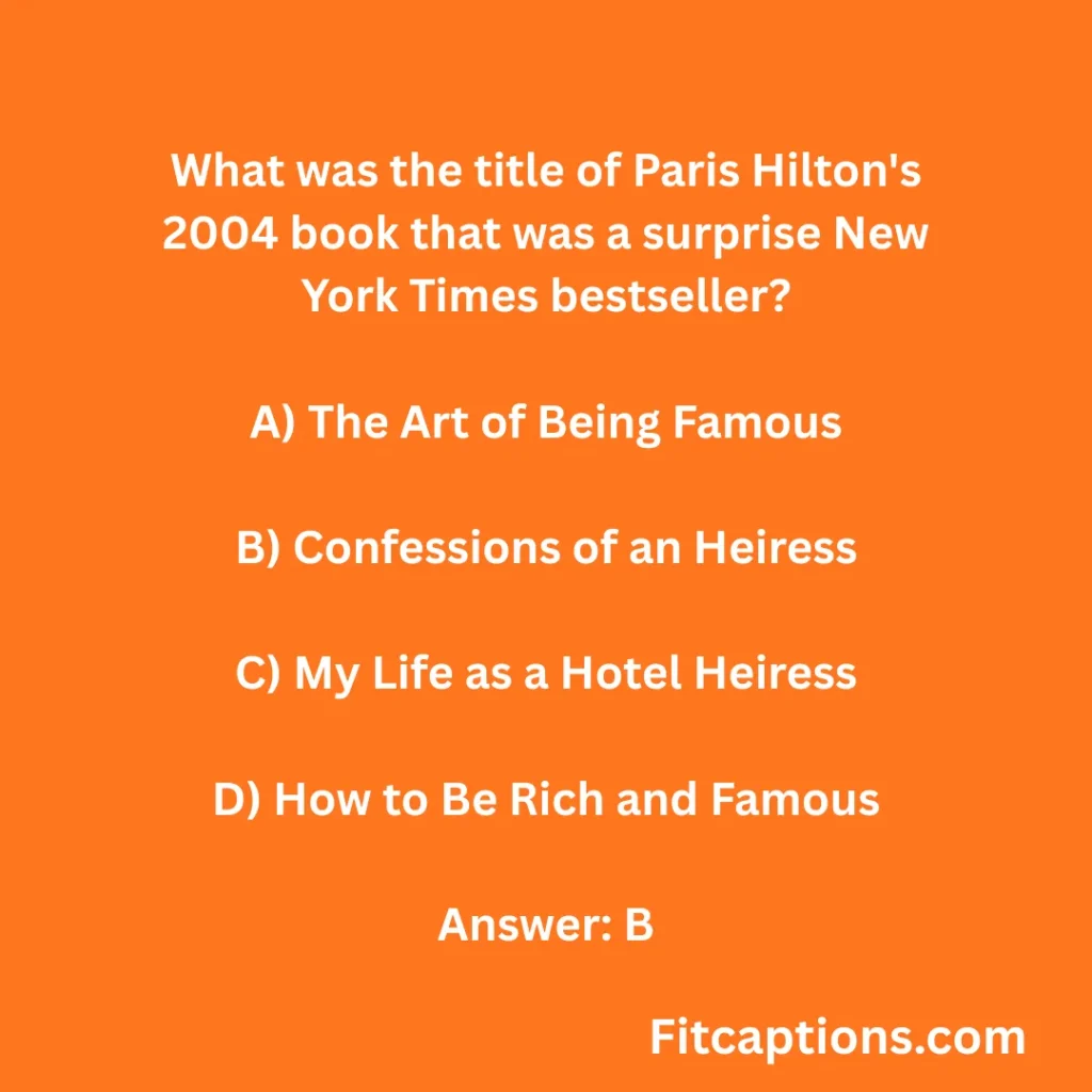 "Entertainment Quiz Questions and Answers"