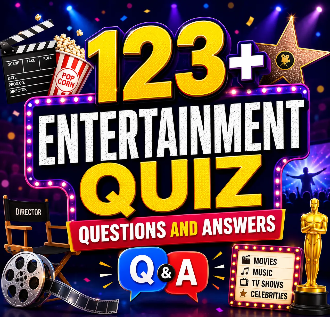 "Entertainment Quiz Questions and Answers"