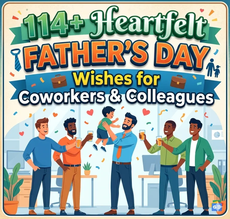 "Father’s Day Wishes for Coworkers & Colleagues"