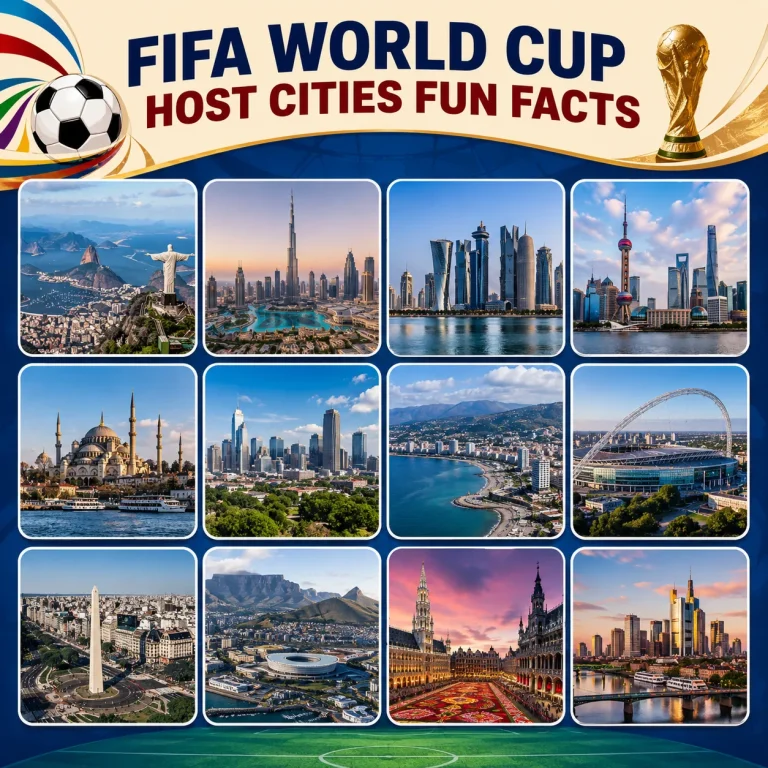 "FIFA World Cup Host Cities Fun Facts"