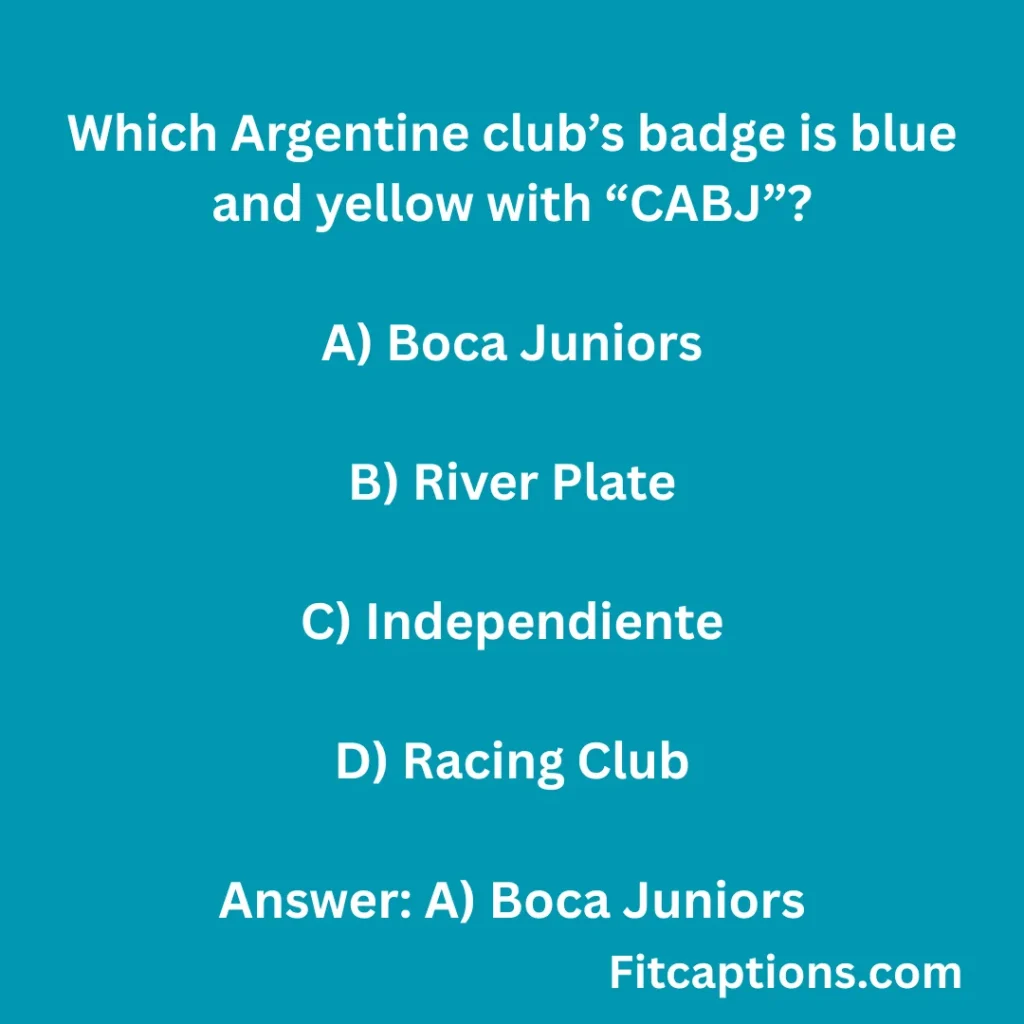 Football Badges Trivia Questions And Answers