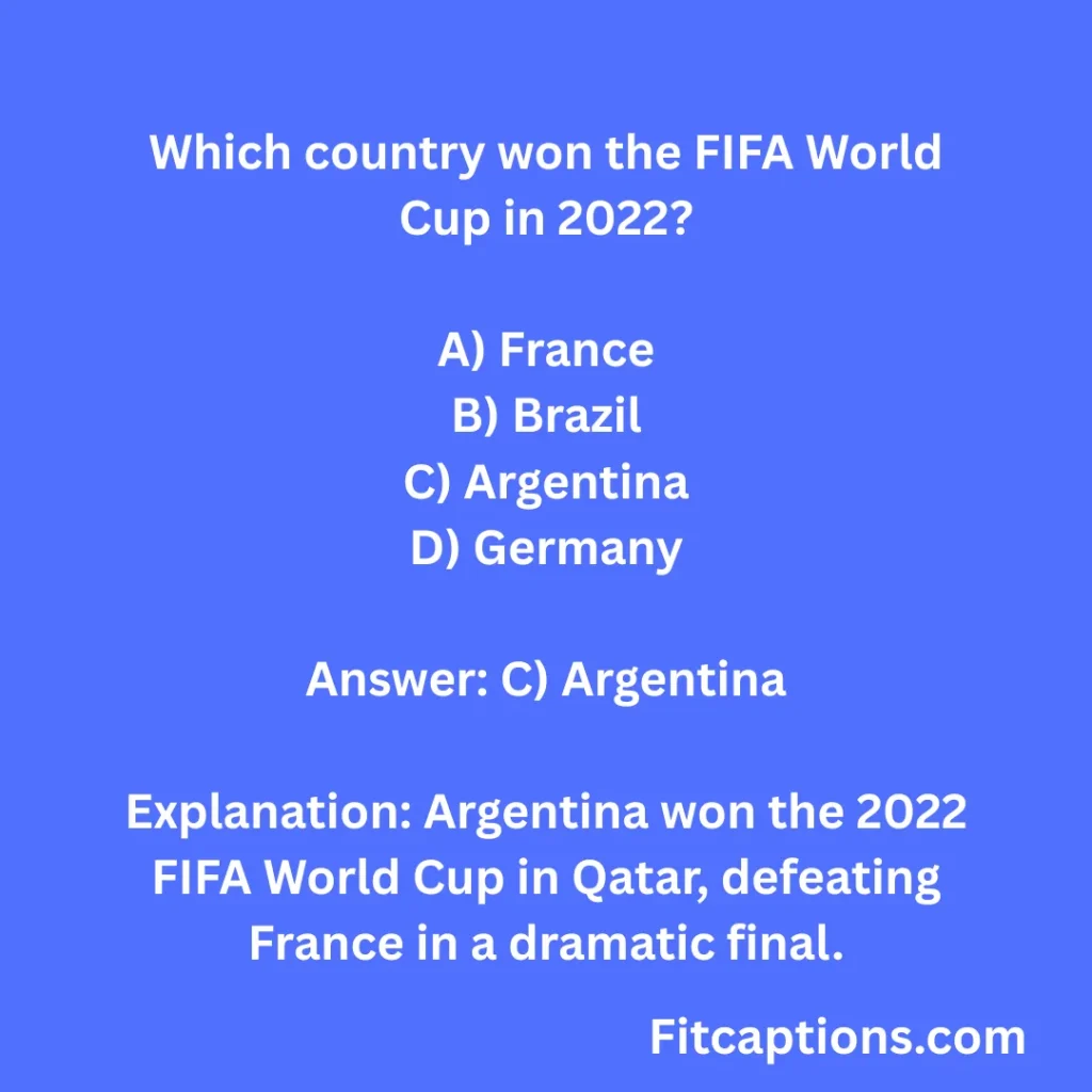 "2026 Football Quiz Questions With Answers"