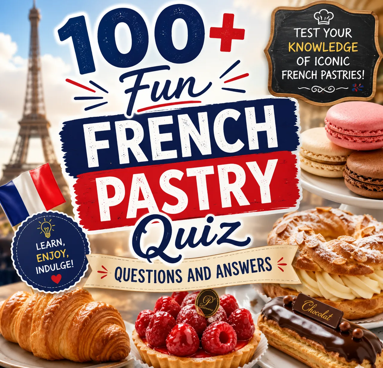 "French Pastry Quiz Questions and Answers"