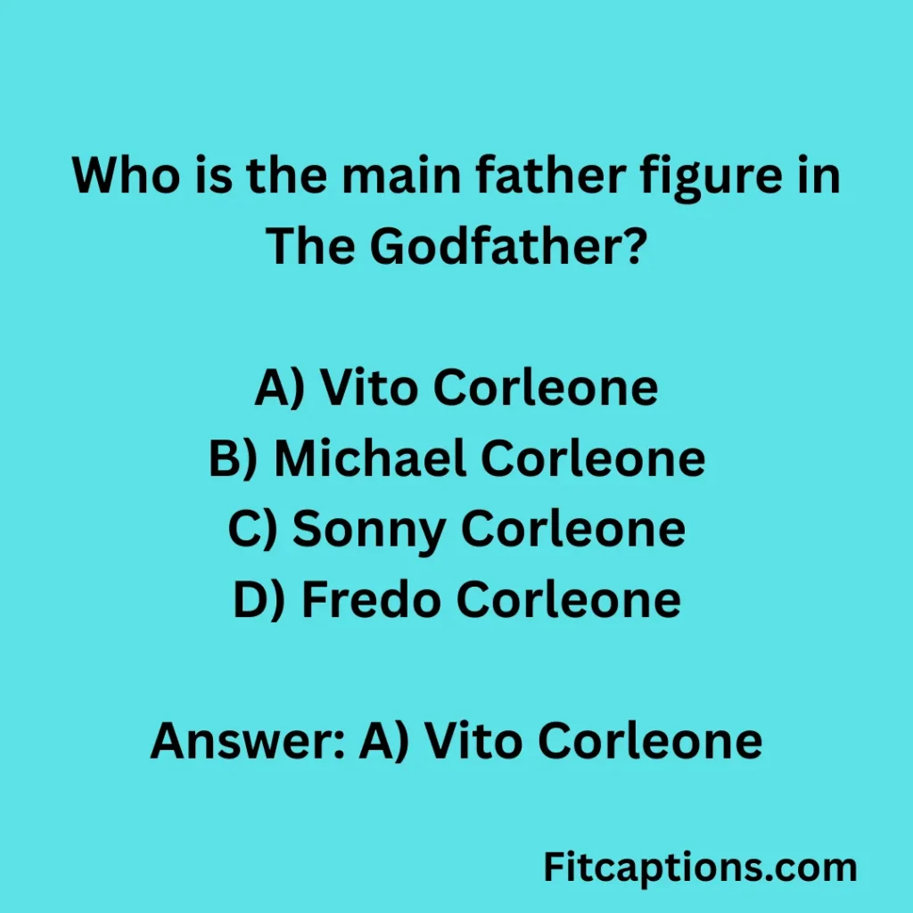 128+ Fun The Godfather Trivia Questions and Answers to Test Your Knowledge (2026) "The Godfather Trivia Questions and Answers"