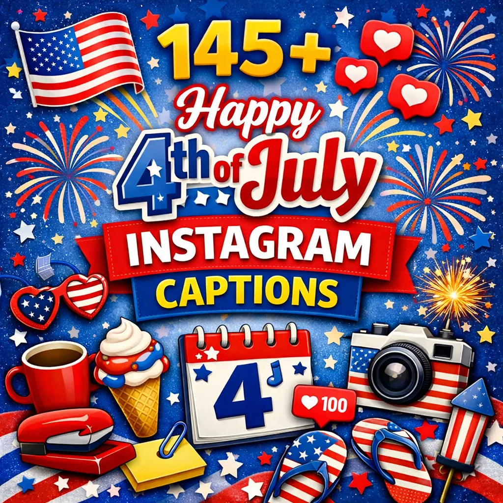 "Happy 4th of July Instagram Captions"
