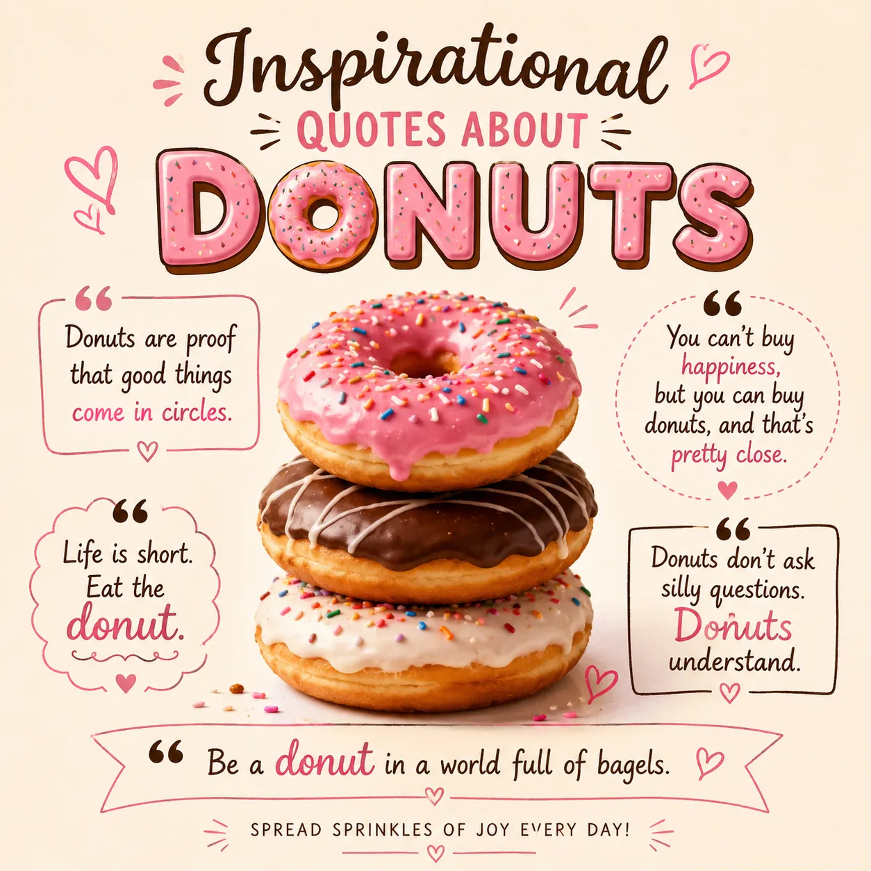 Inspirational Quotes About Donuts