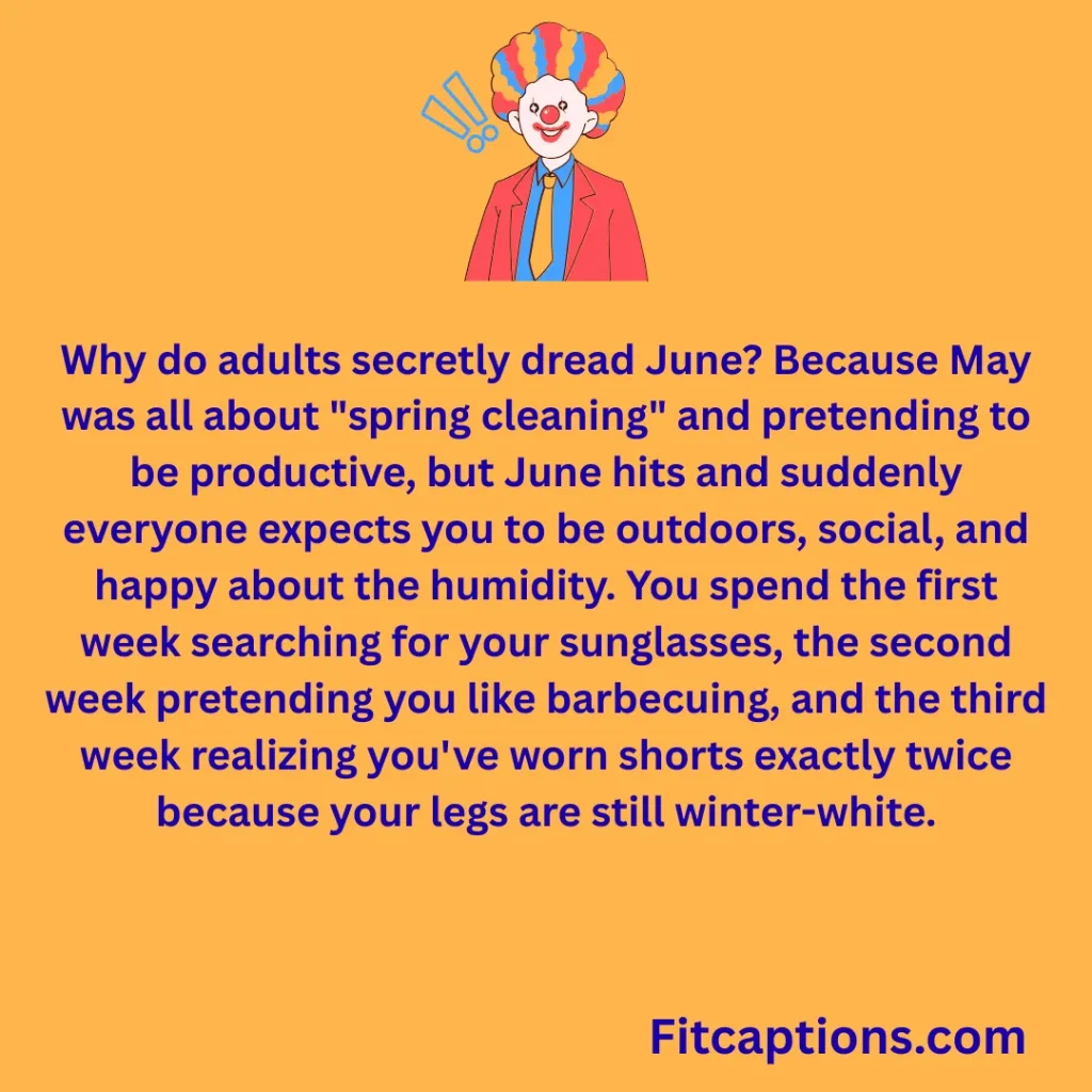 "Funny June Jokes for Adults"