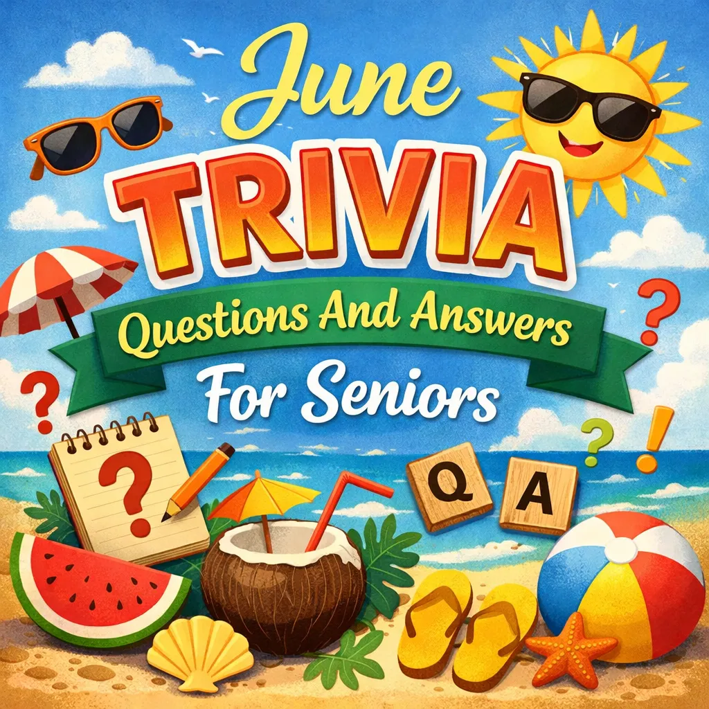 "June Trivia Questions and Answers for Seniors"