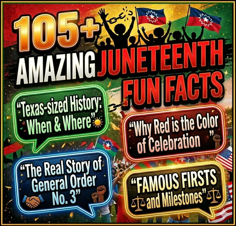 "Juneteenth Fun Facts:"