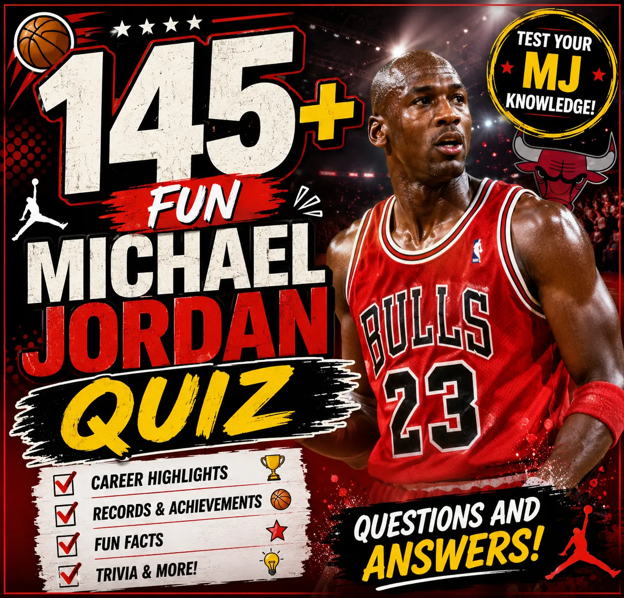 "Michael Jordan Quiz Questions and Answers"