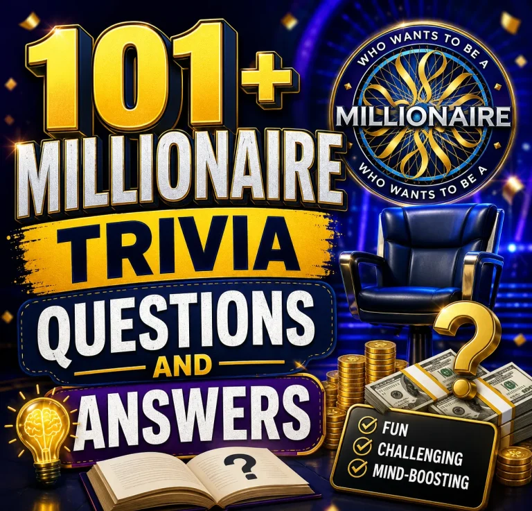 "Millionaire Trivia Questions And Answers"