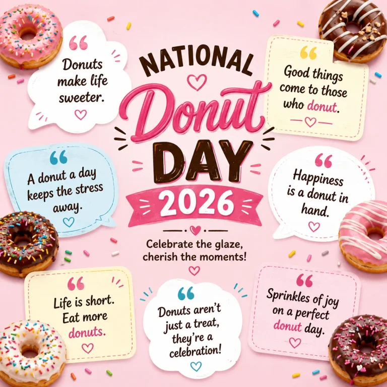 National Donut Day 2026 Quotes