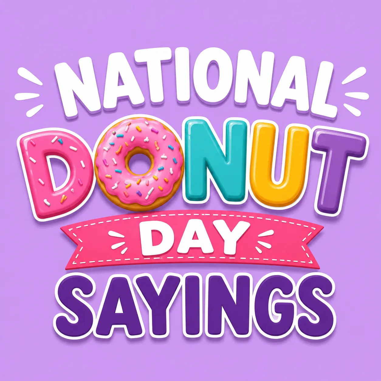 National Donut Day Sayings