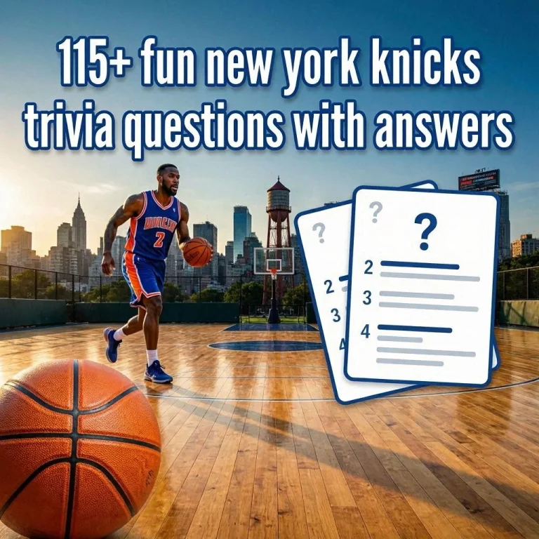 "New York Knicks Trivia Questions With Answers"