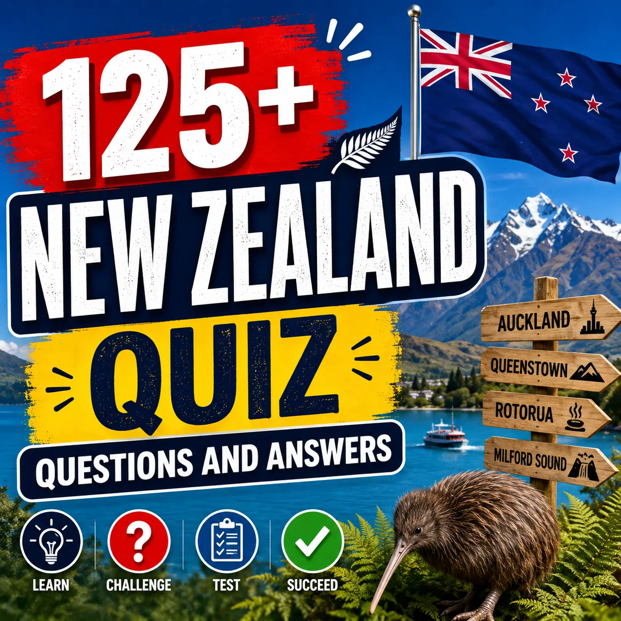 "New Zealand Quiz Questions And Answers"