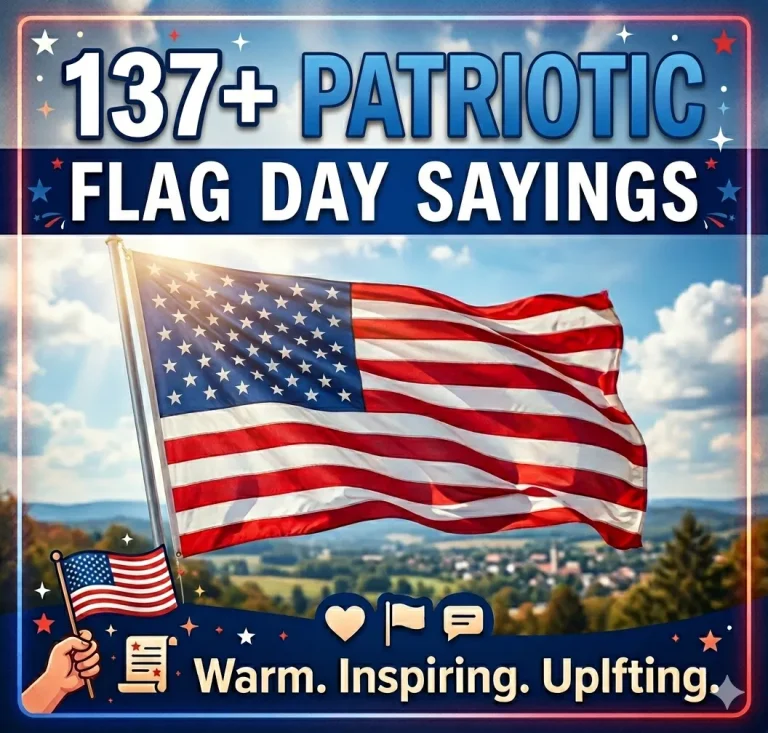 "Patriotic Flag Day Sayings"