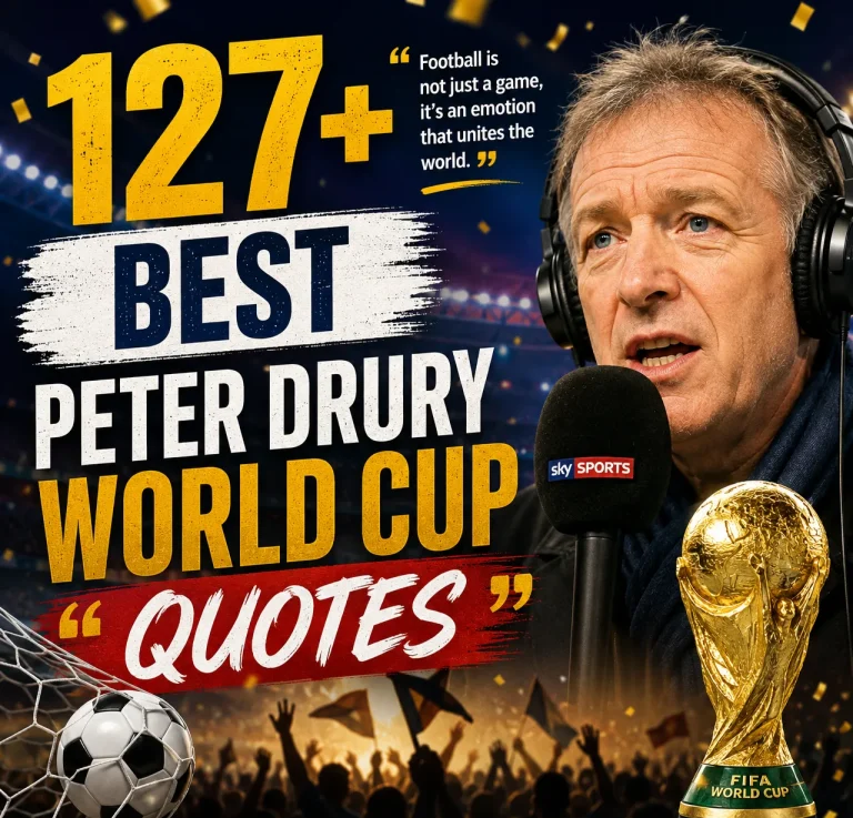 "Peter Drury World Cup Quotes"
