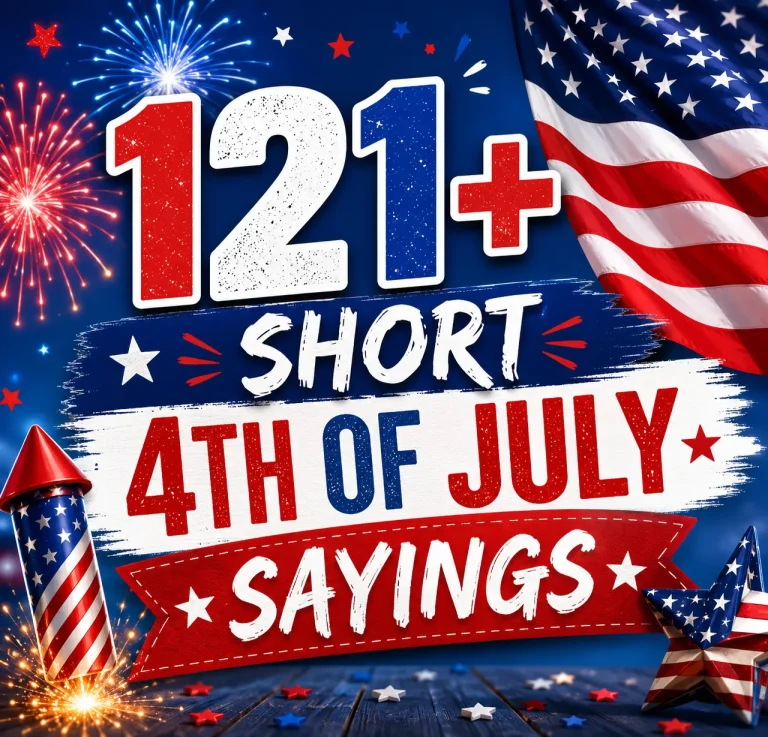 "Short 4th Of July Sayings"
