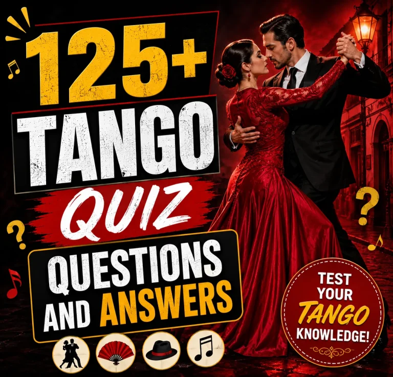 "Tango Quiz Questions and Answers"