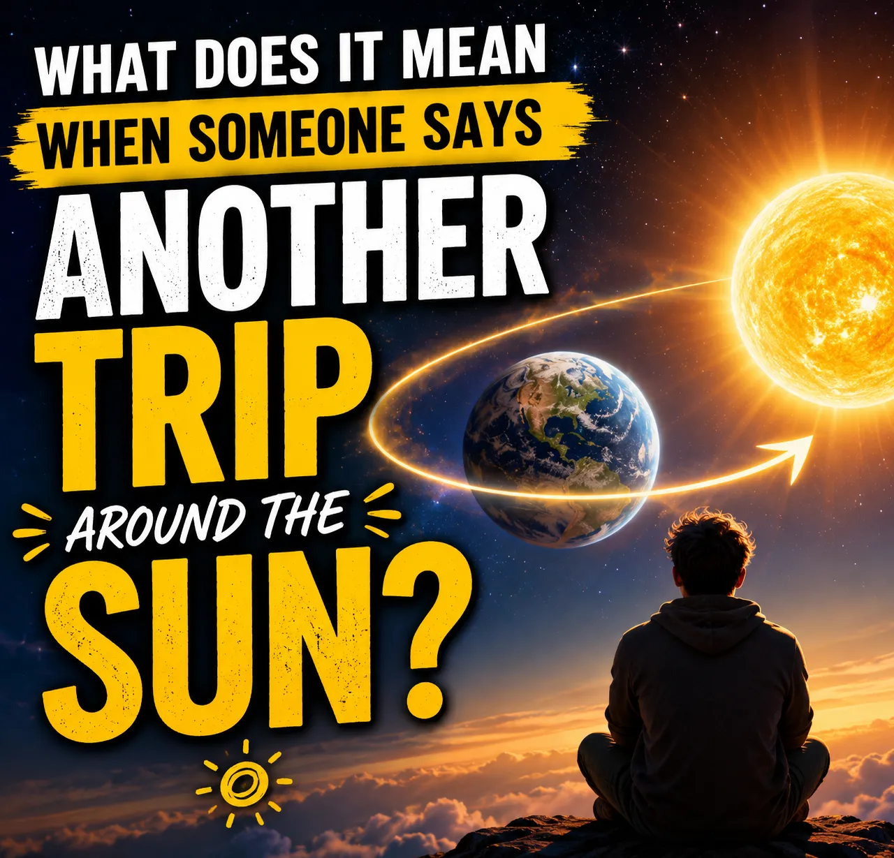 "What Does It Mean When Someone Says Another Trip Around the Sun "