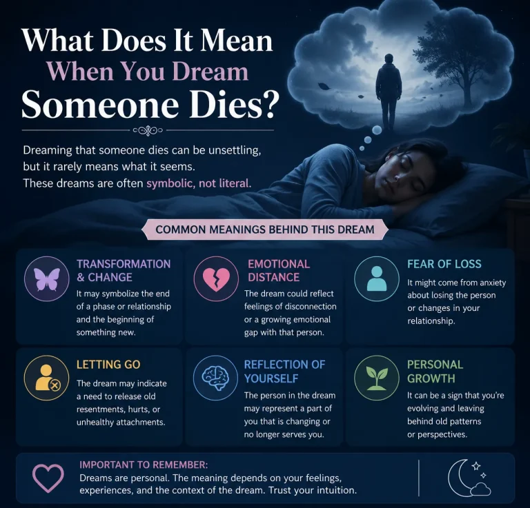 "What Does It Mean When You Dream Someone Dies"