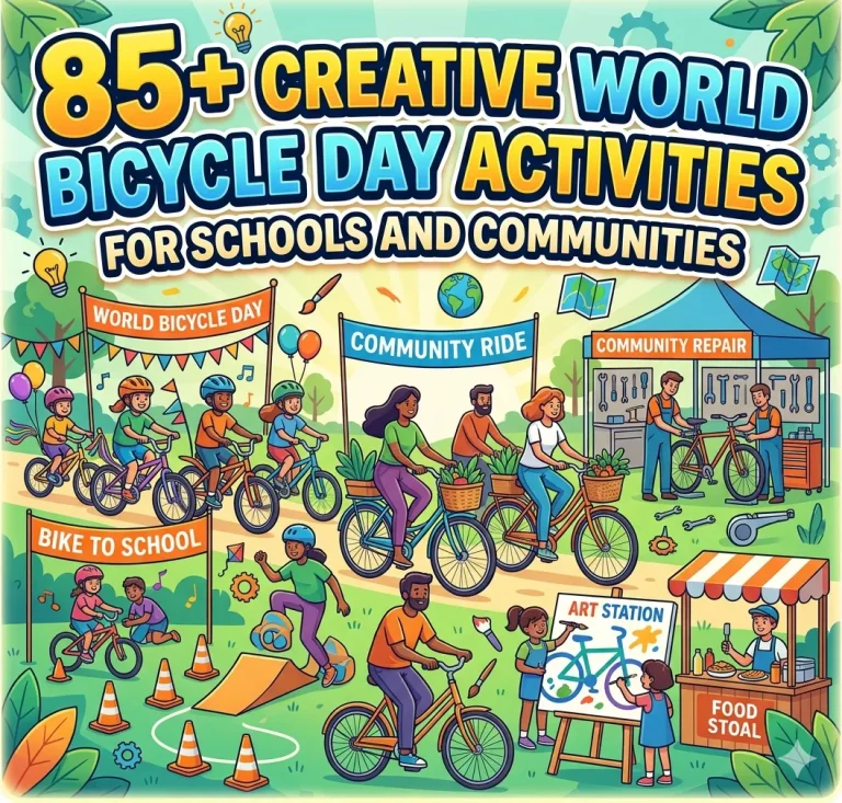 "World Bicycle Day Activities"