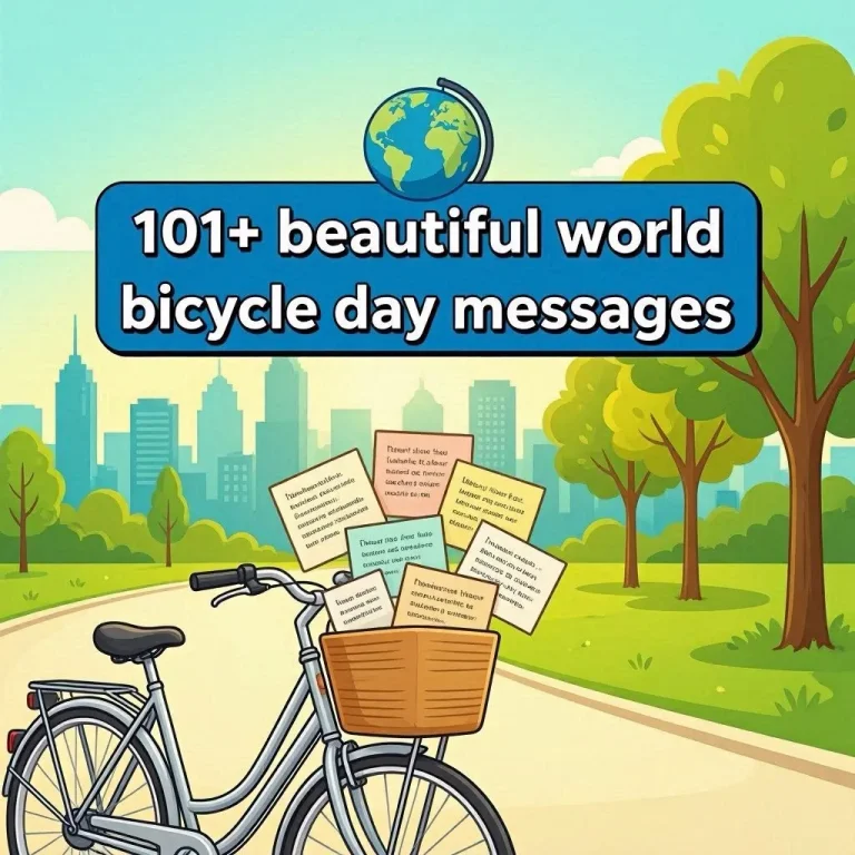 "World Bicycle Day Messages"