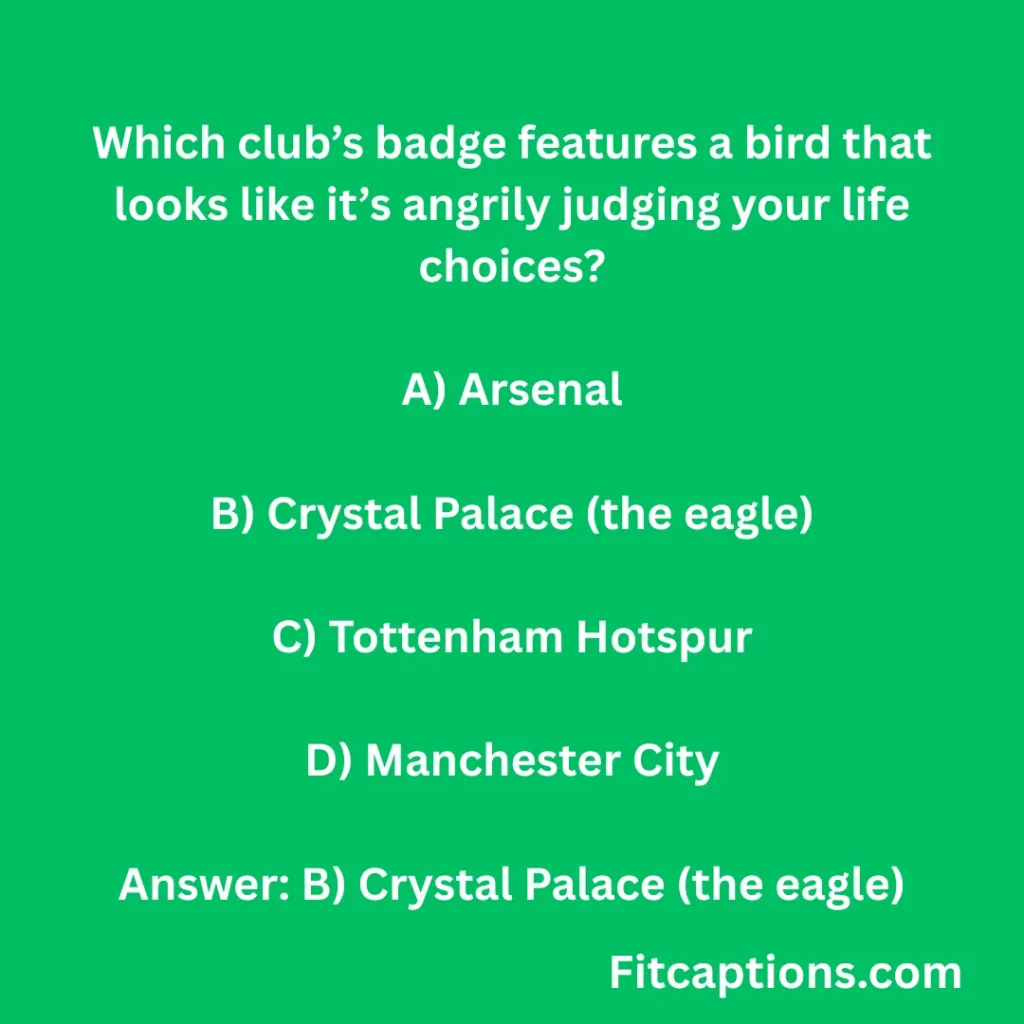 football Club Badges Trivia Questions And Answers 1