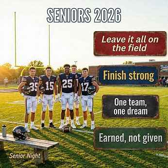 football quotes for seniors