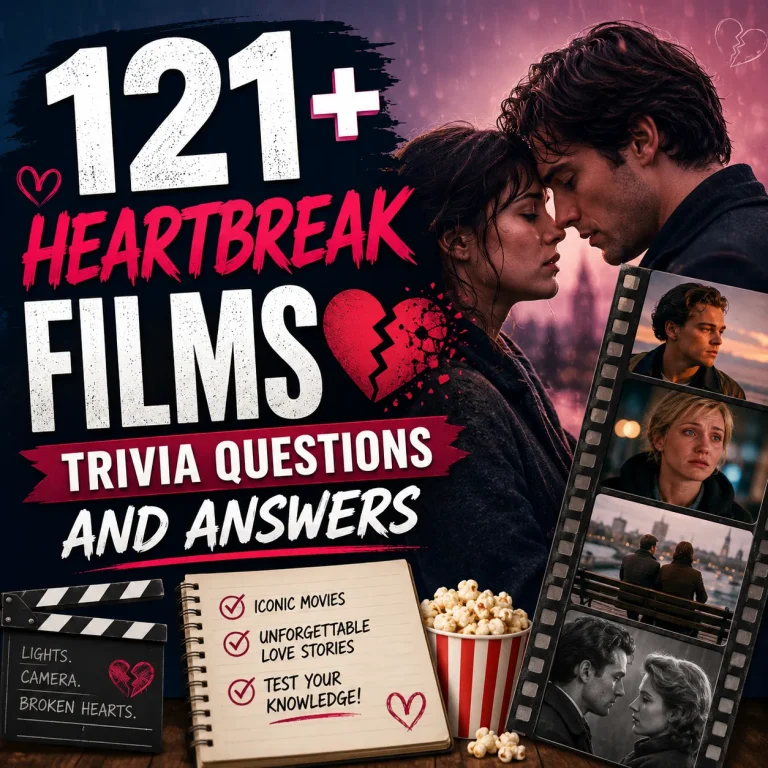 "Heartbreak Film Trivia Questions and Answers"