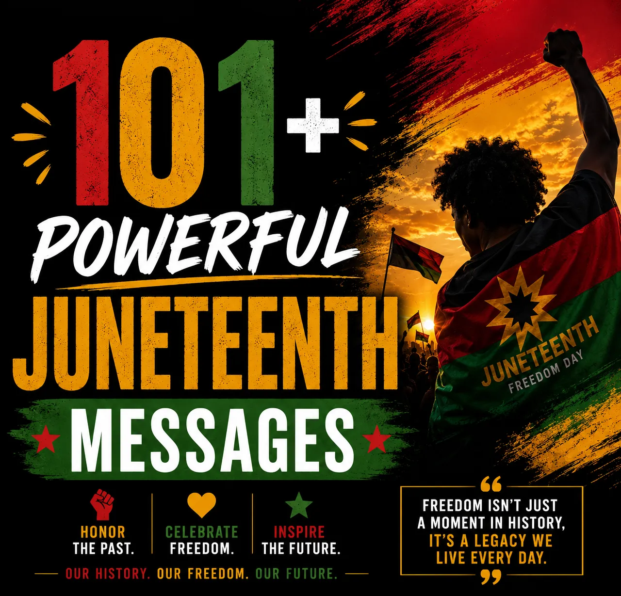 "powerful Juneteenth messages"