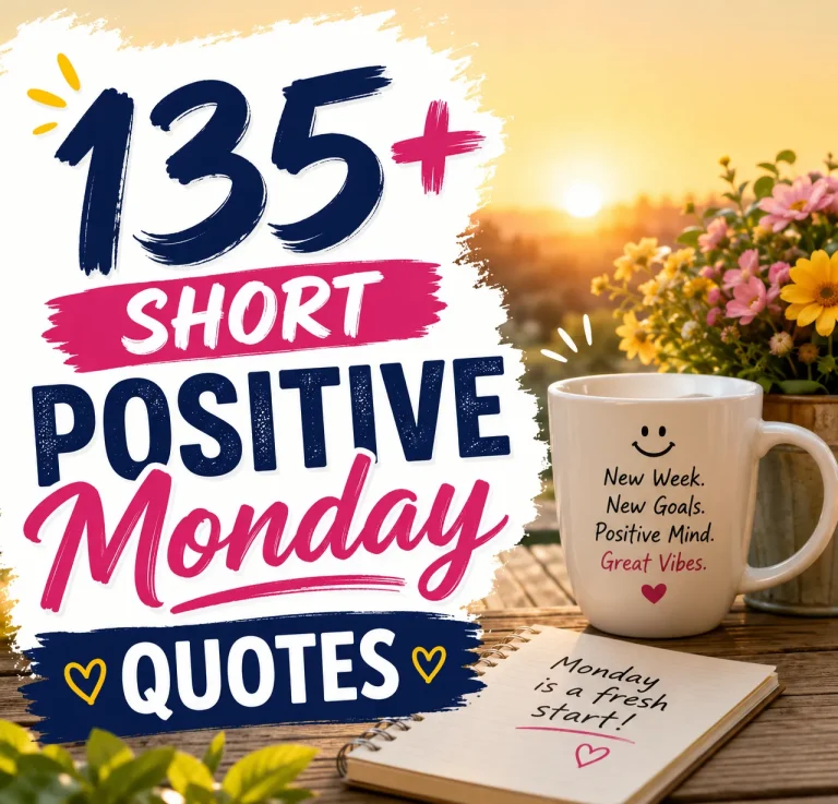 "Short Positive Monday Quotes"