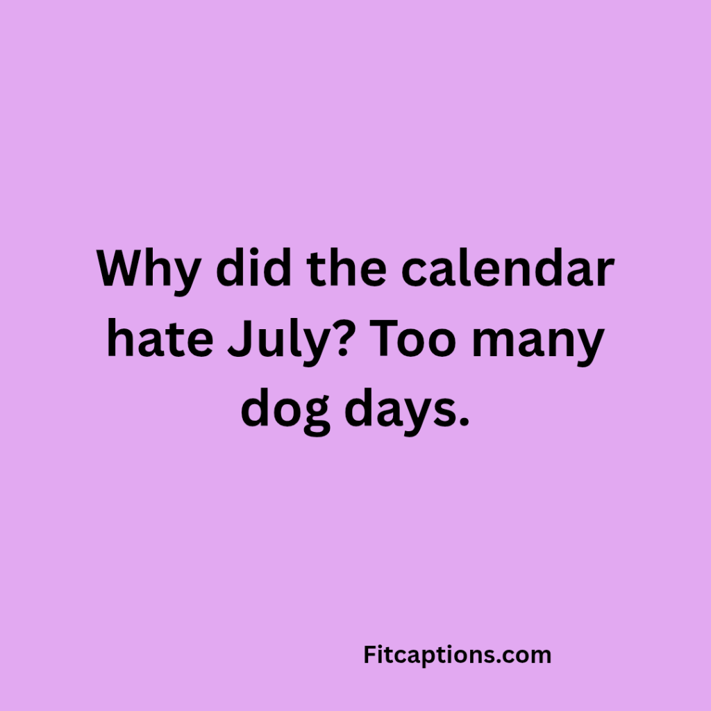 "Funny July Dad Jokes"