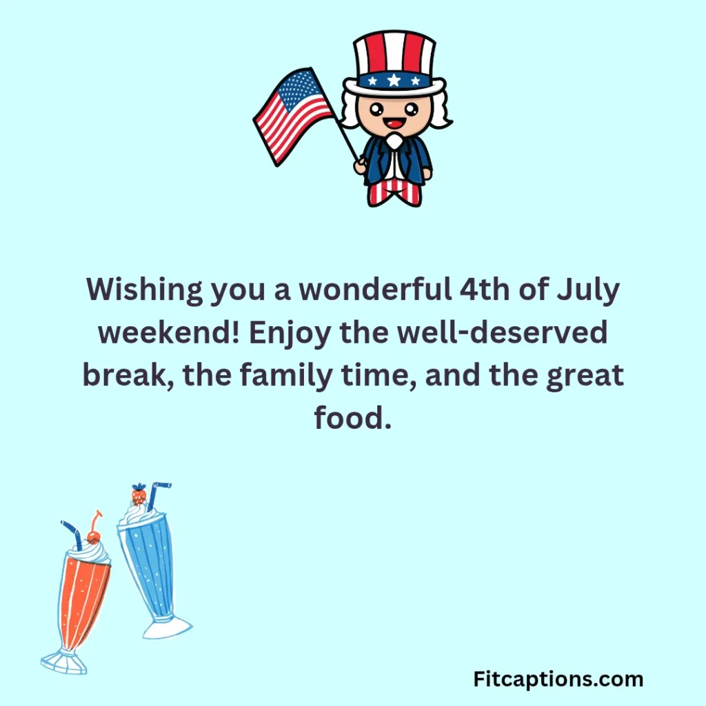 "4th of July Wishes for Coworkers"