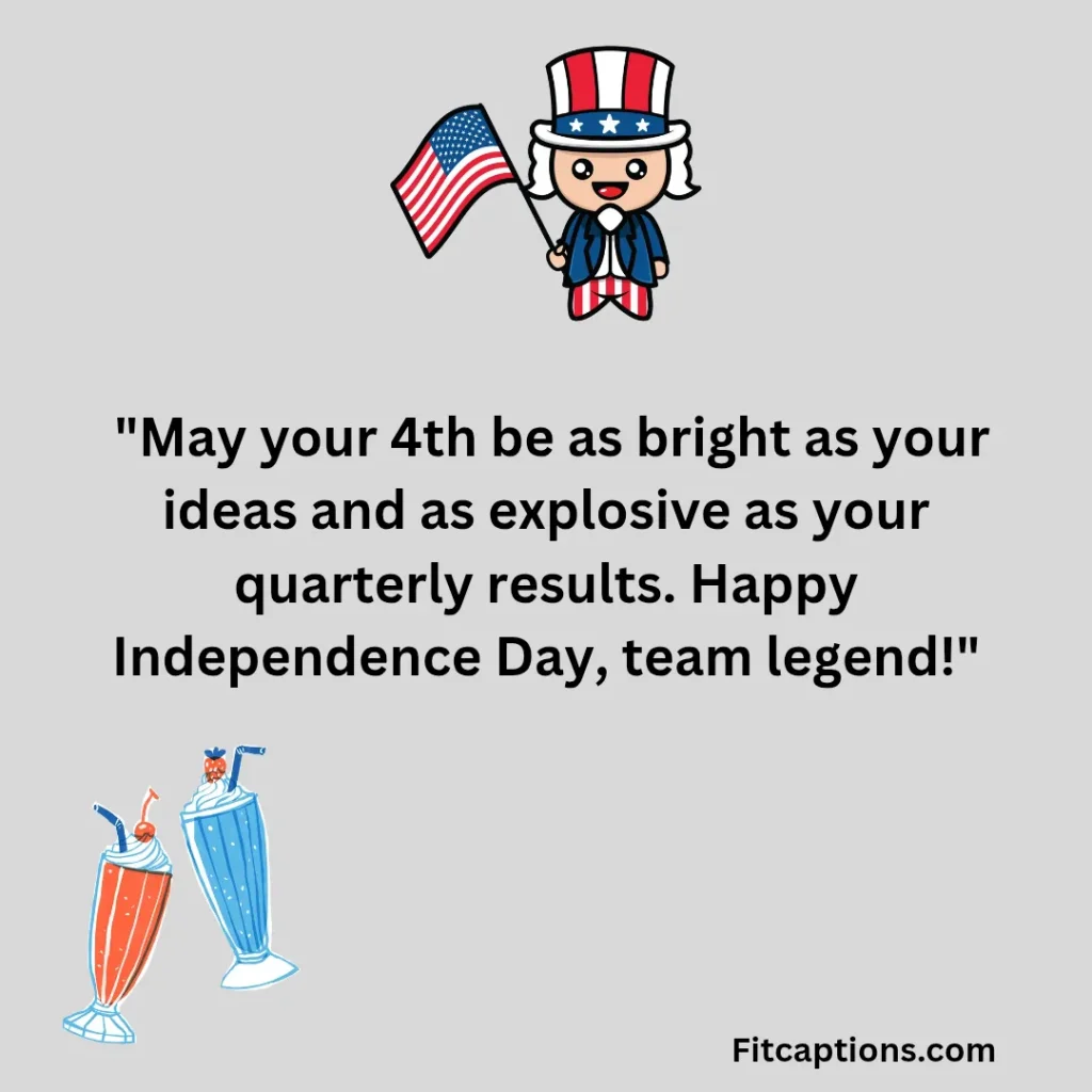 "4th of July Wishes for Coworkers"