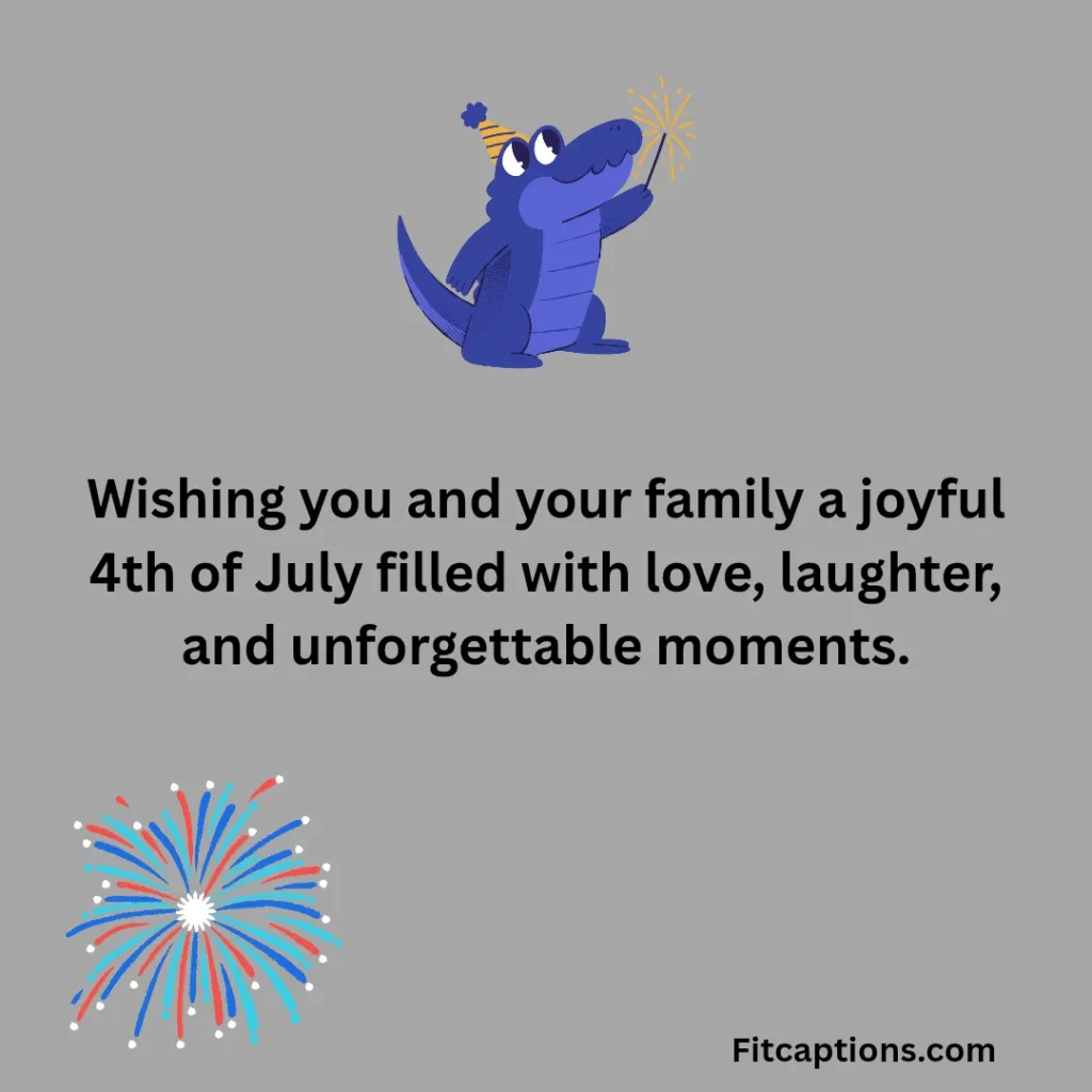 "4th of July Wishes for Friends "