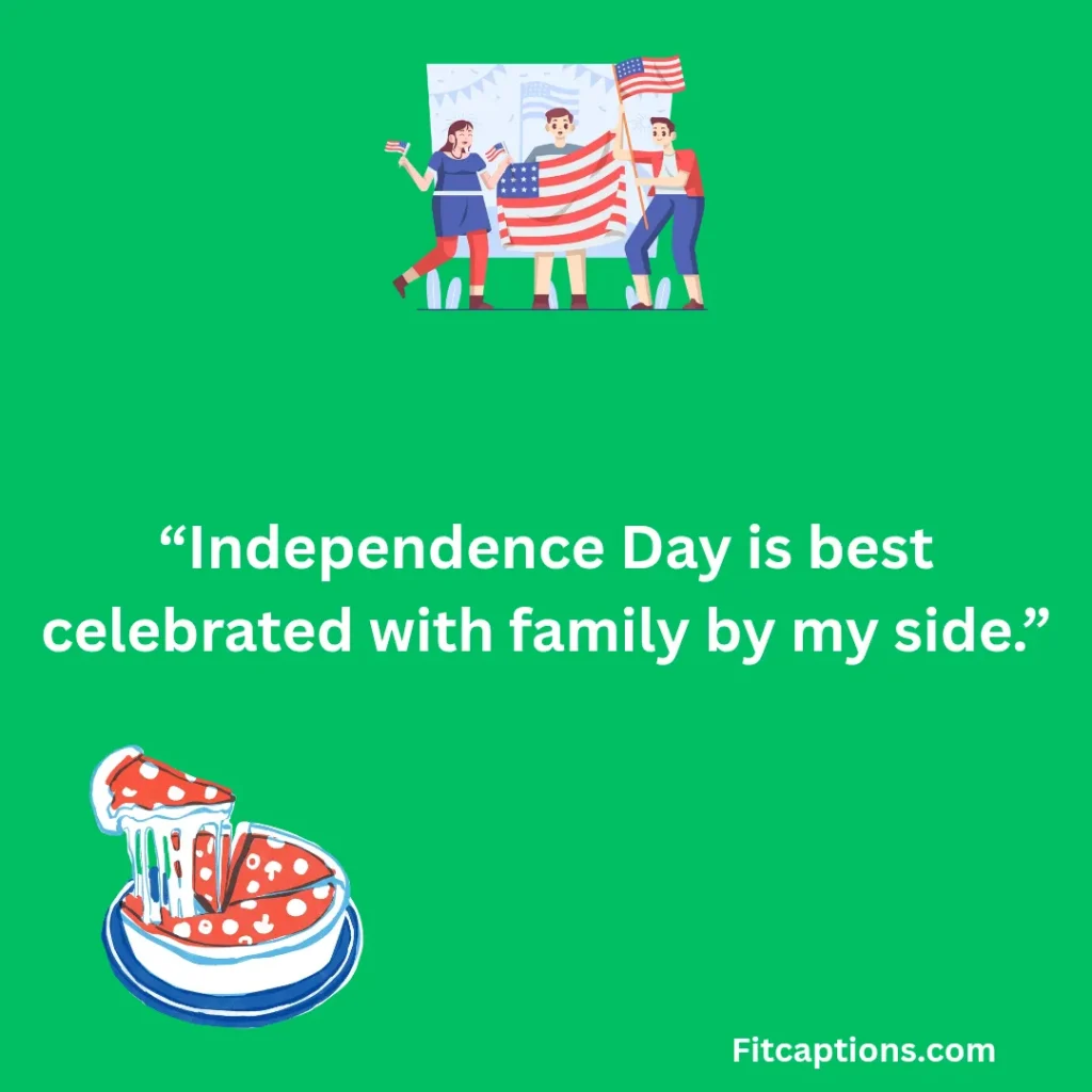 "4th of July Wishes for Family "