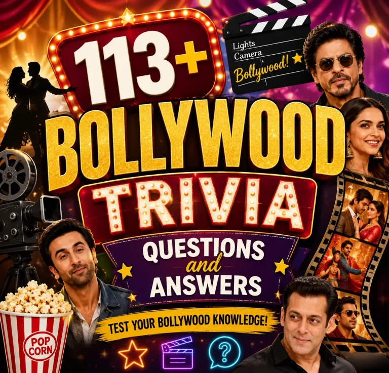 113 Bollywood Trivia Questions and Answers