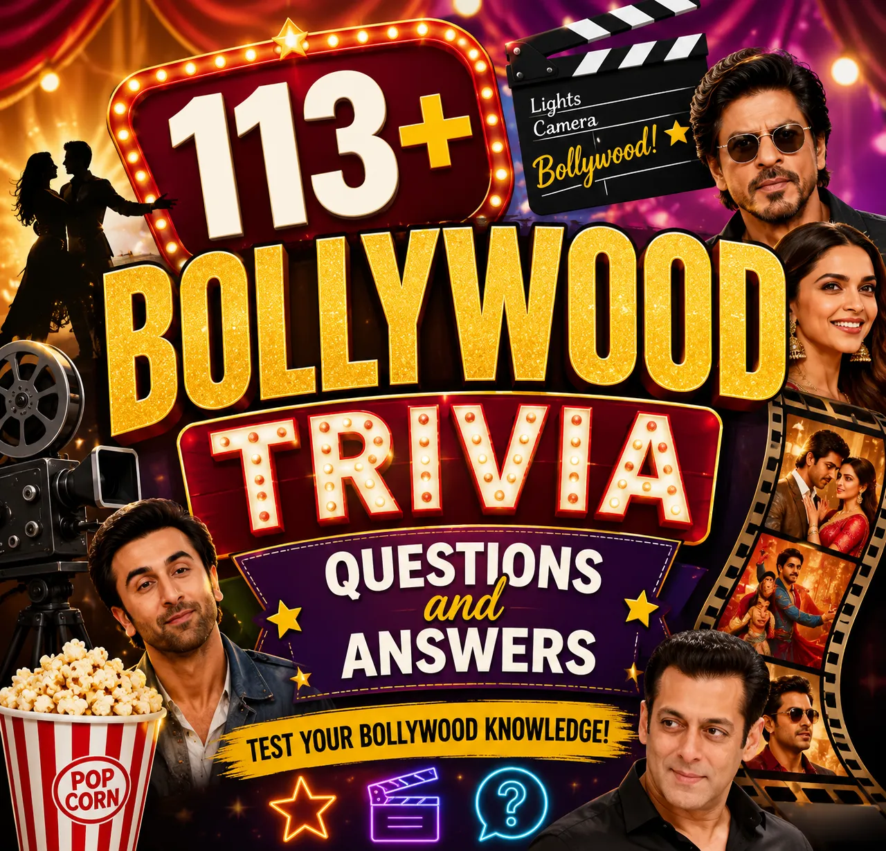 113 Bollywood Trivia Questions and Answers
