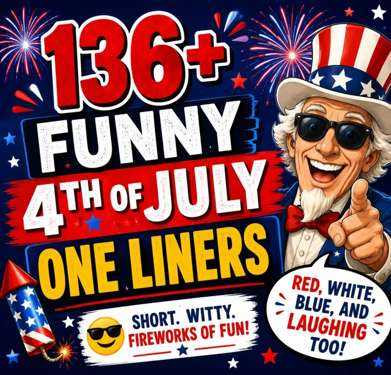 "Funny 4th of July One Liners"