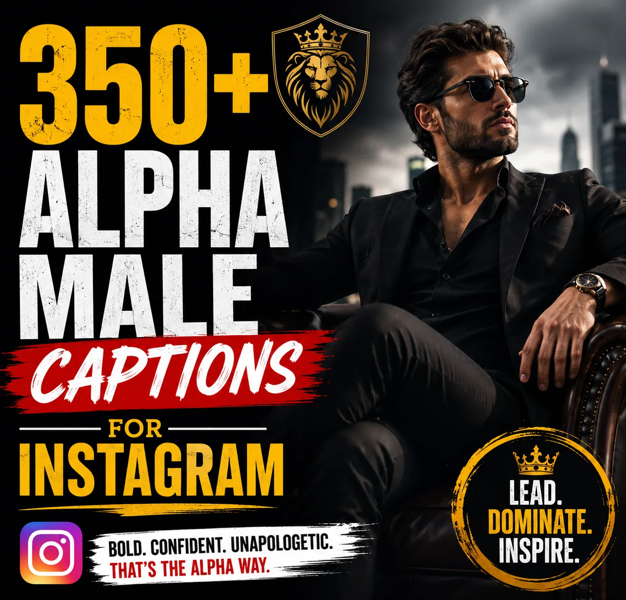 Alpha Male Captions For Instagram