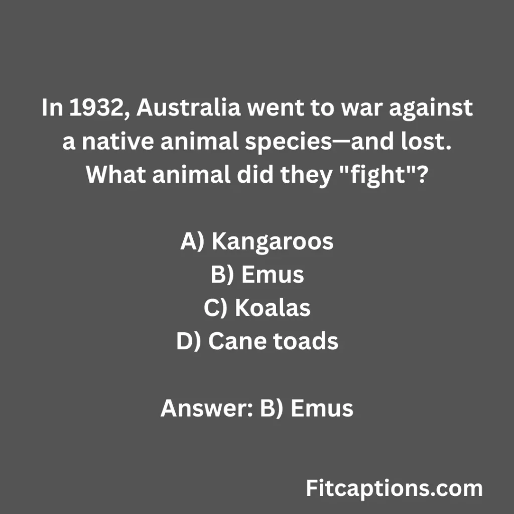 "Australia Quiz Questions and Answers"