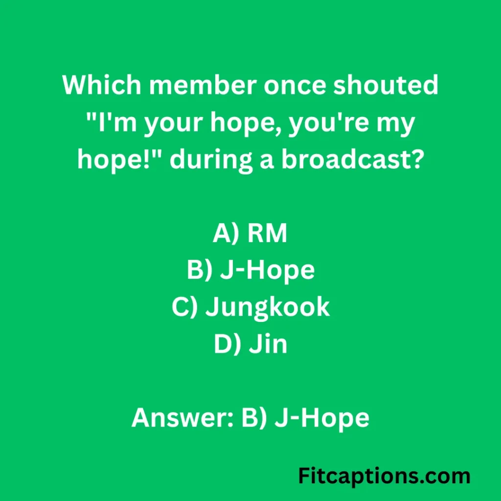 "BTS Quiz Questions And Answers"