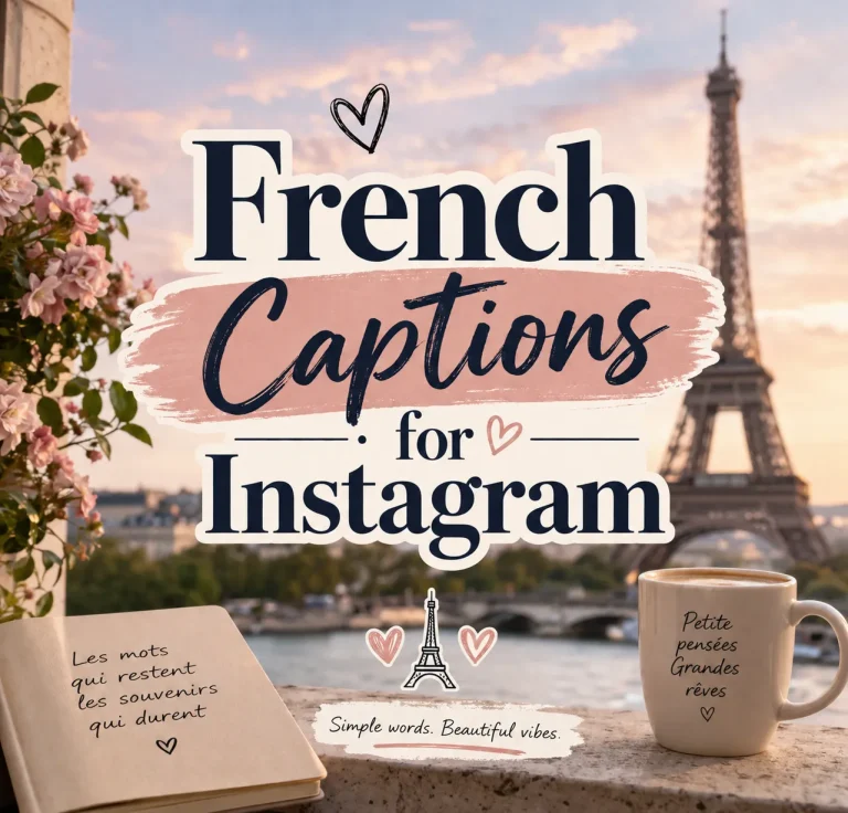 French Captions for Instagram