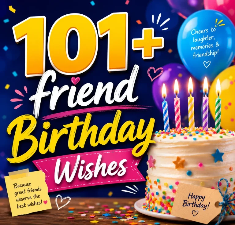 "Friend Birthday Wishes"