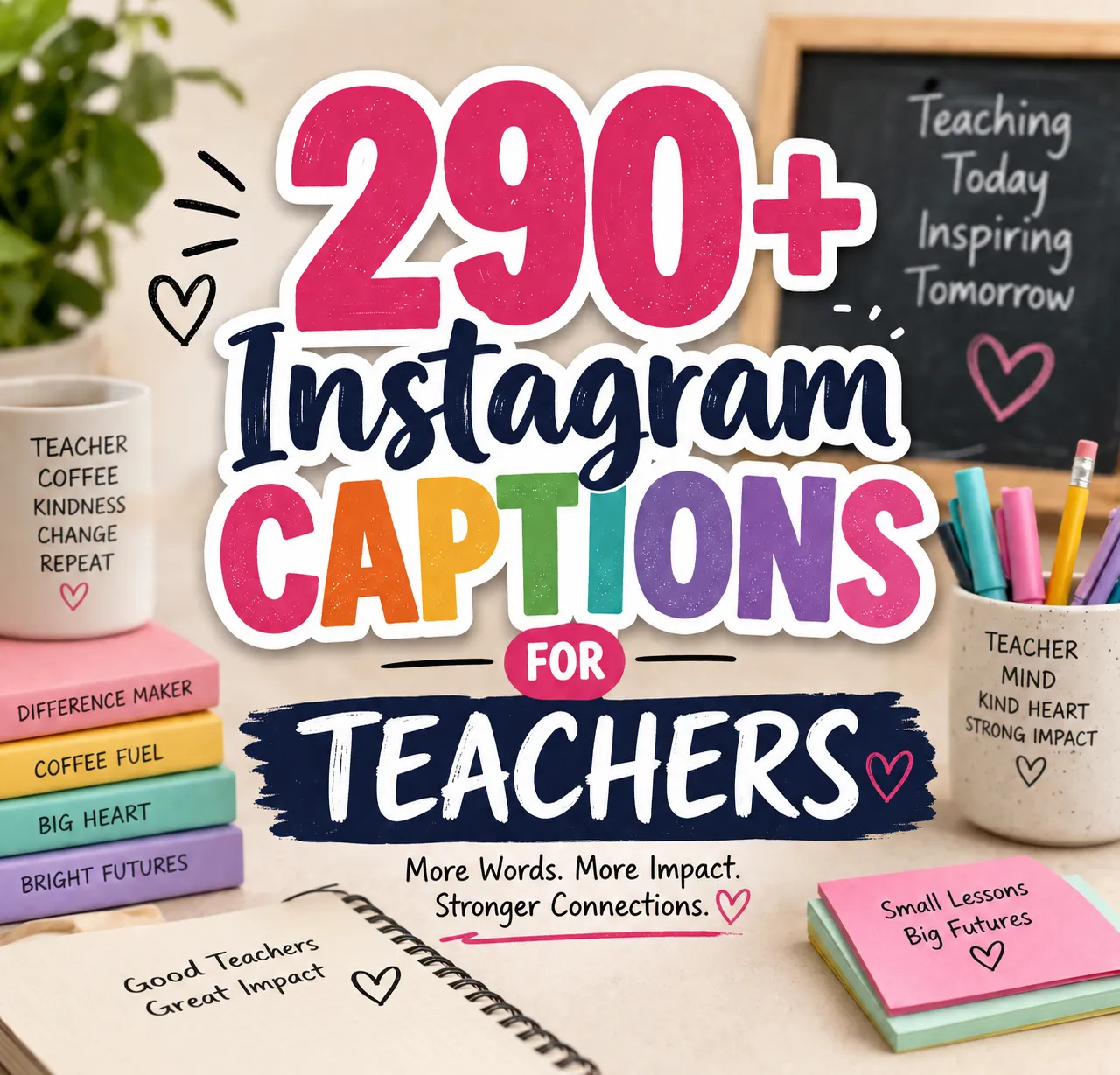 Instagram captions for teachers