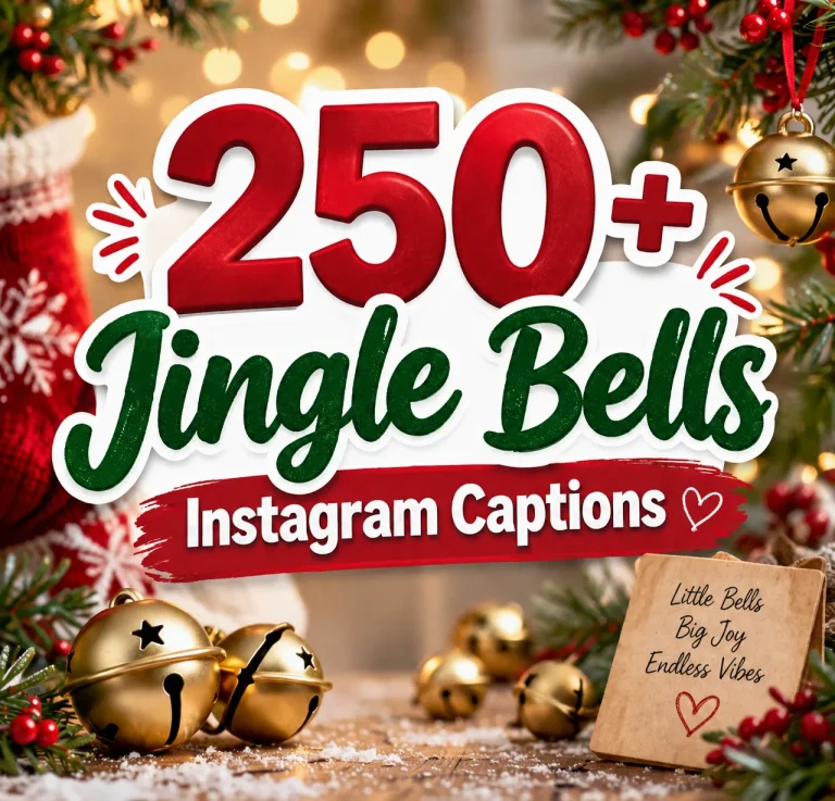 Jingle Bells Instagram captions